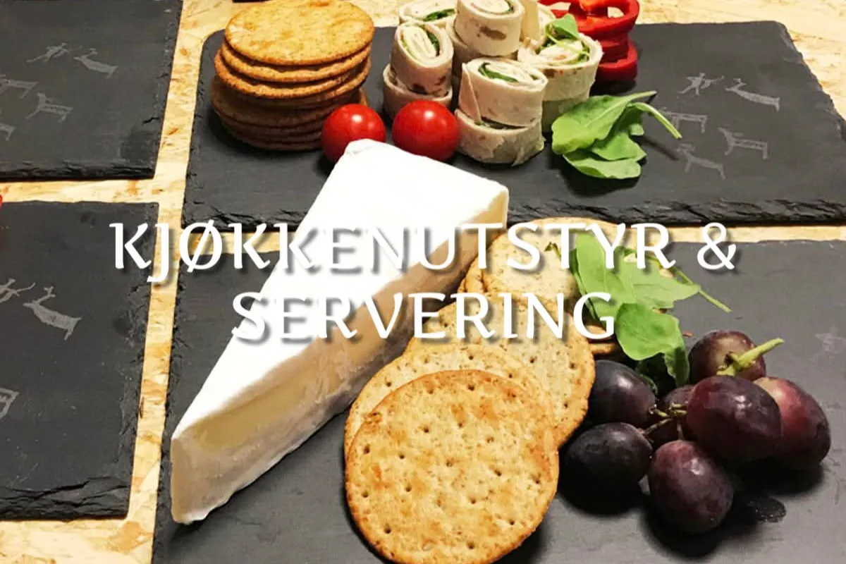 Kjøkkenutstyr og servering