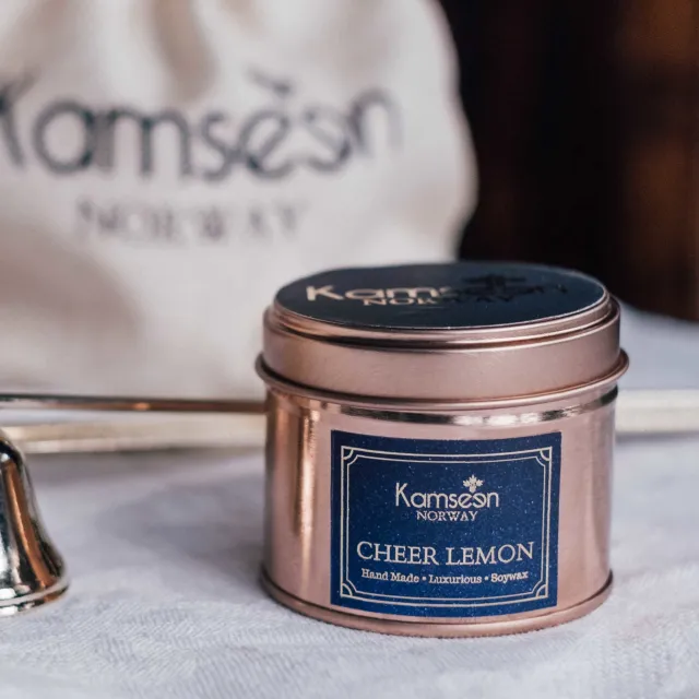 Kamseen duftlys Cheer Lemon