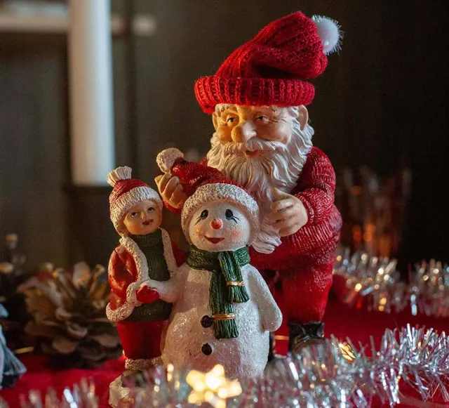 Nisse, nissegutt og snømann