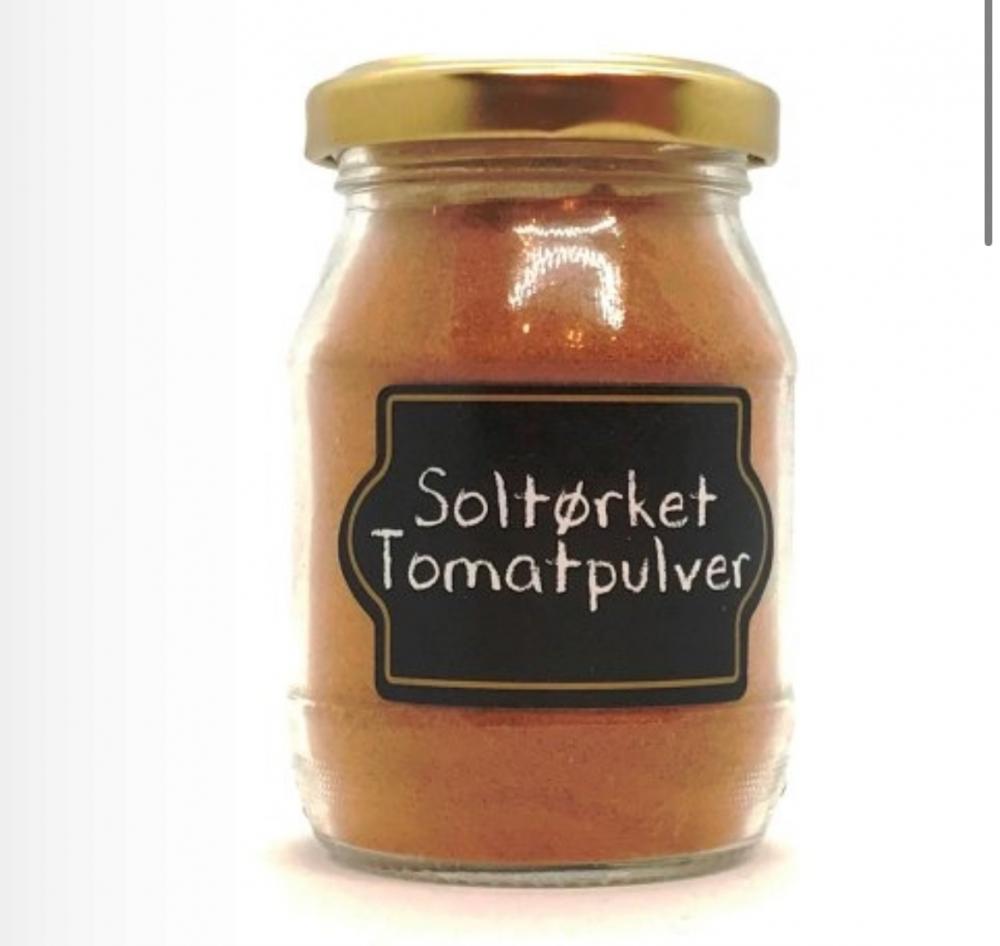 Soltørket tomatpulver 100 gram