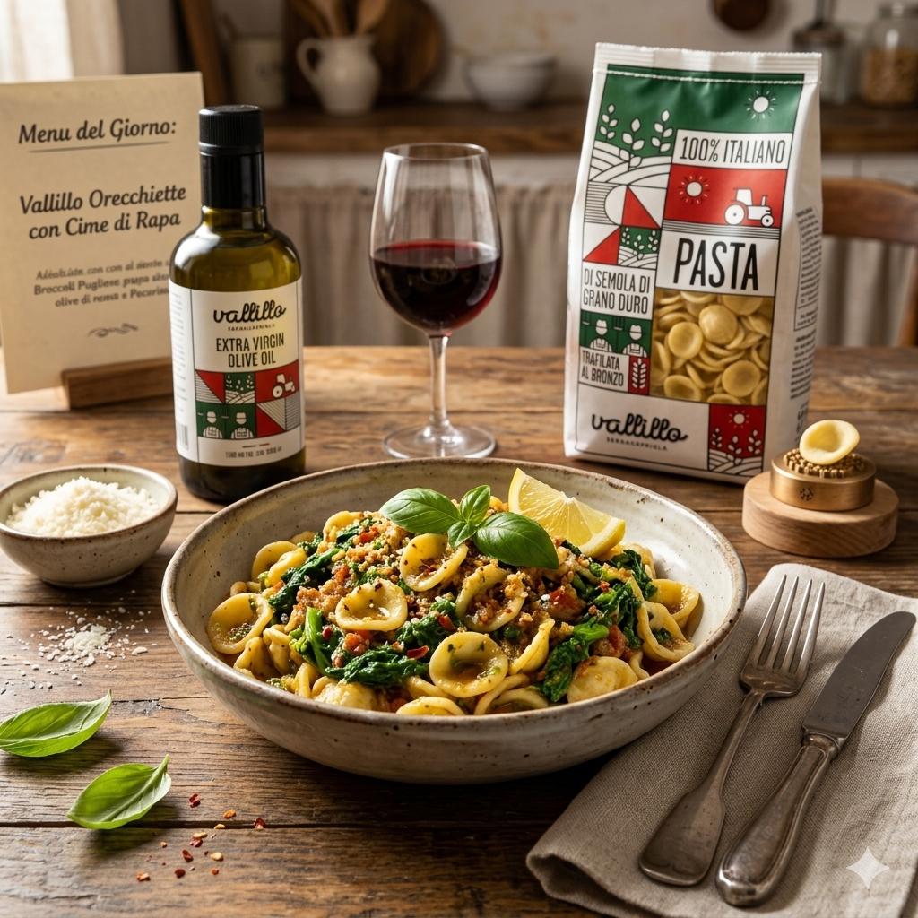 Vallillo Pasta Orecchiette 500g