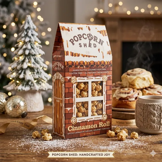 Popcorn Shed Cinnamon Roll 80g