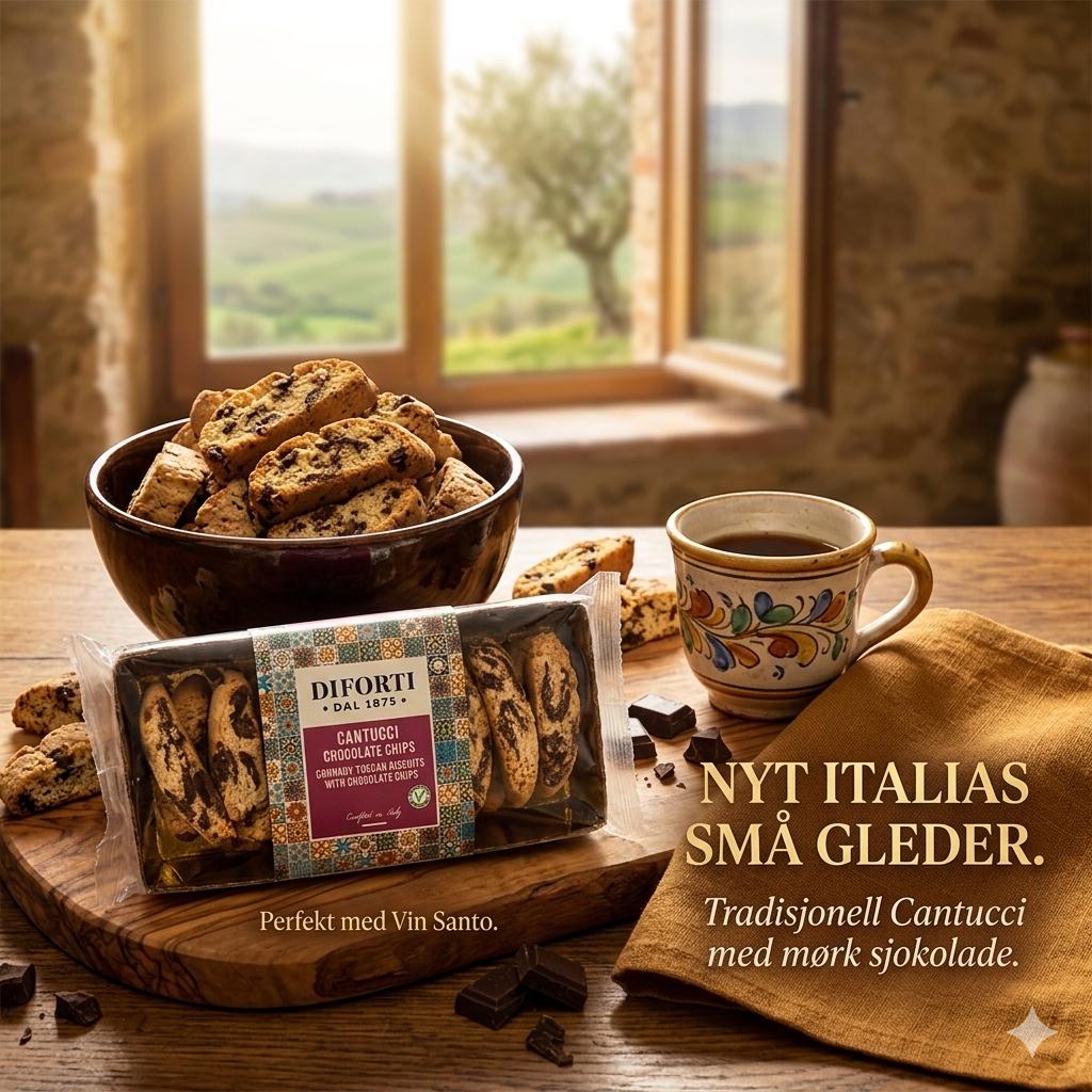 Diforti Cantucci Chocolate Chip 180g