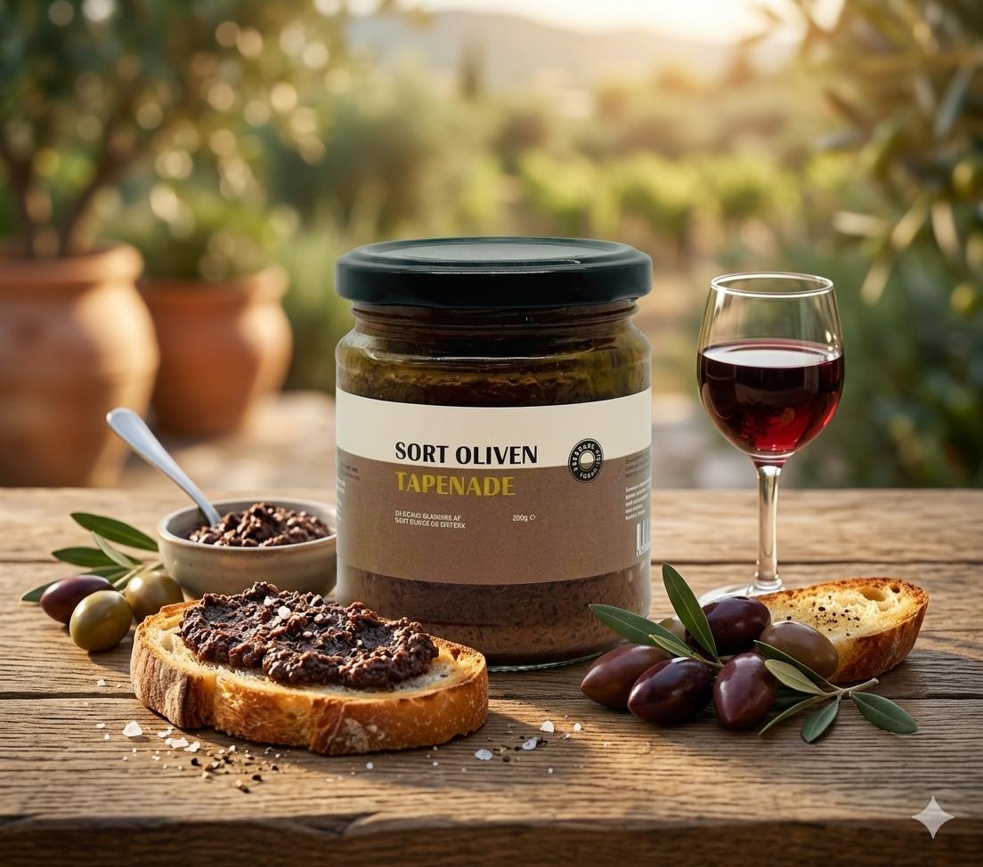 Dardanos Fine Foods Sort Oliventapenade 200g