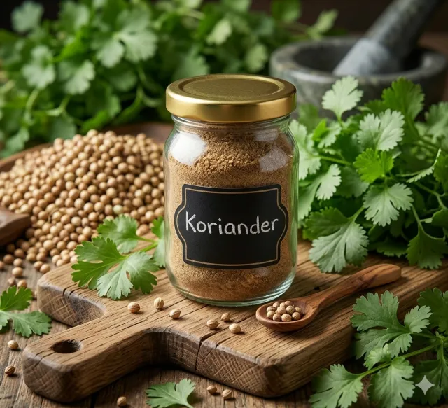 Finmalt koriander 80 gram