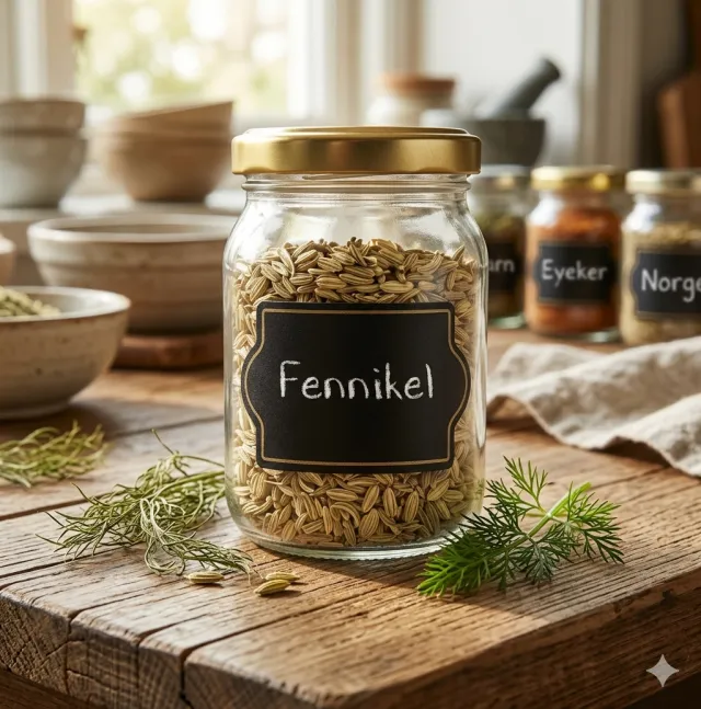 Fennikelfrø 50 gram