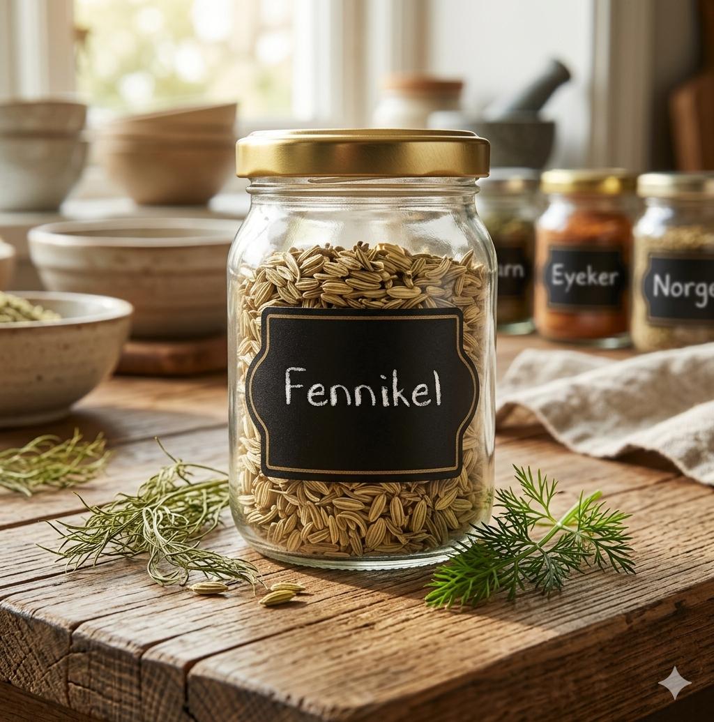 Fennikelfrø 50 gram
