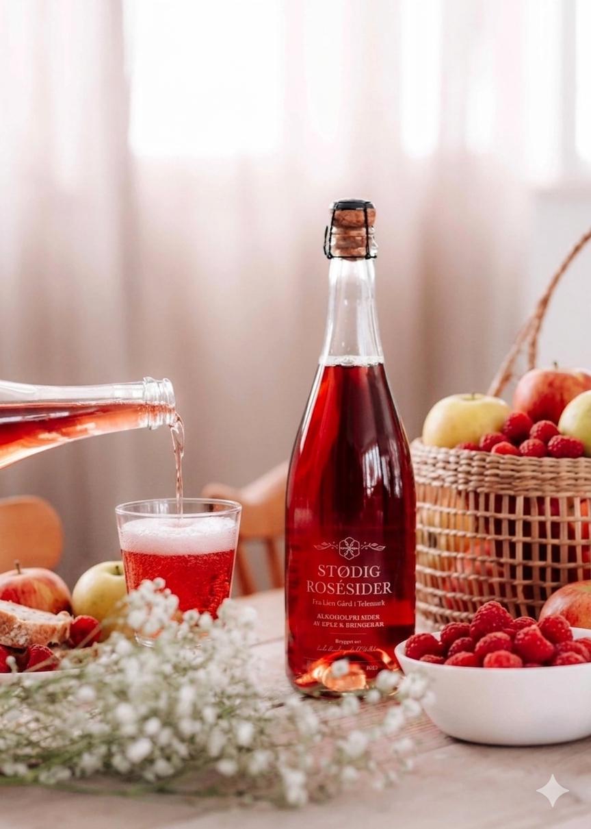 Stødig Alkoholfri Rosésider 750 ml