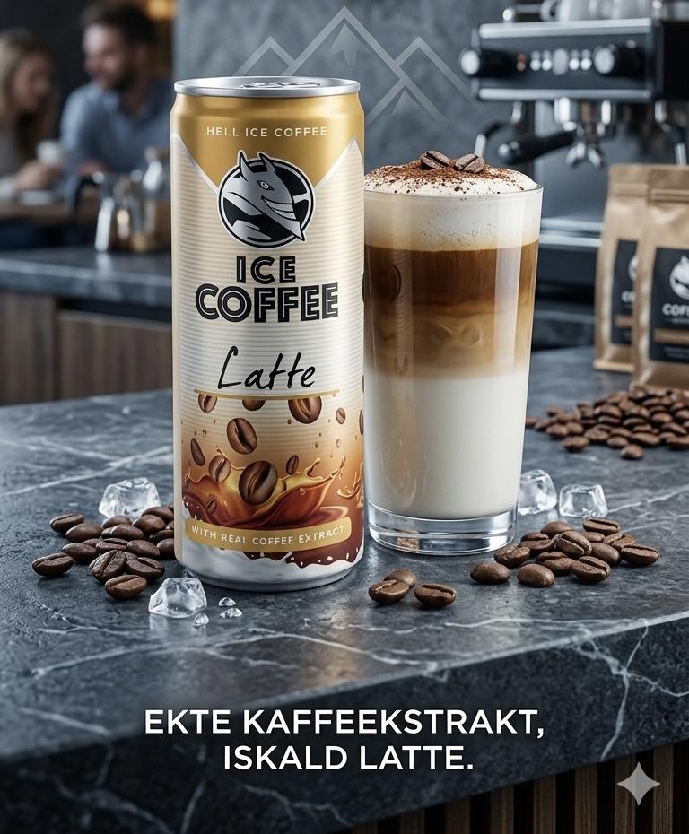 Hell Ice Coffee Latte 250ml