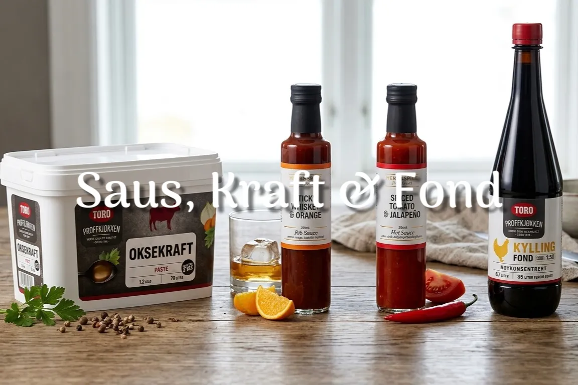 Saus, kraft & fond