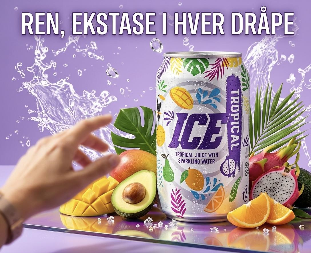 Ice Drink Tropical Drink 330ml.