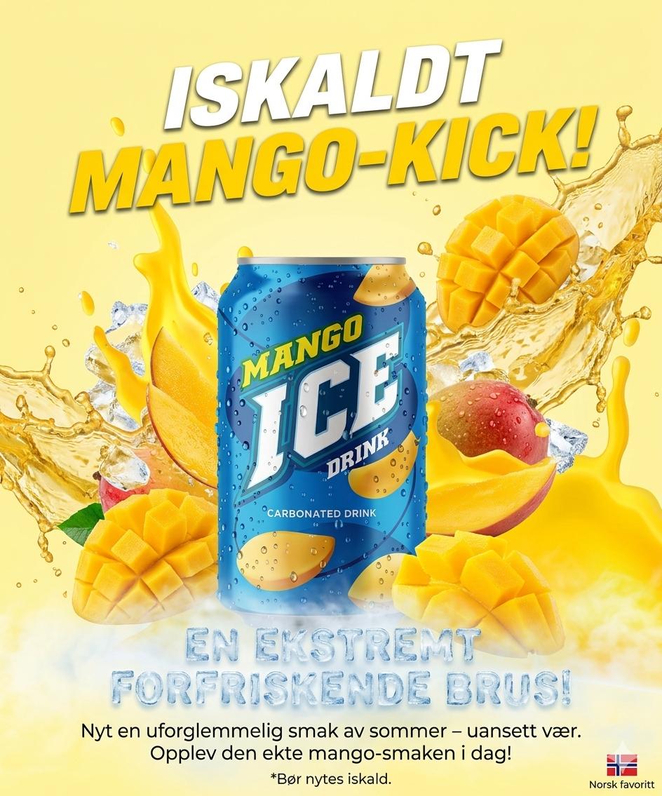 Ice Drink Mango Drink 330ml