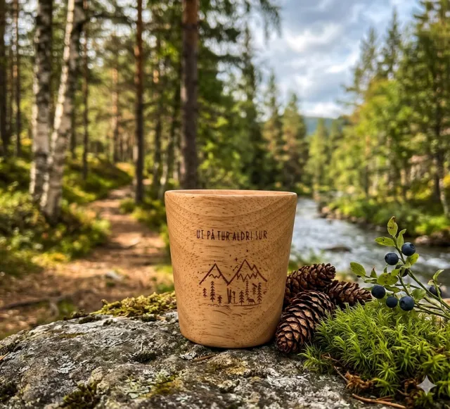 Trekopp, ut på tur aldri sur, fjell